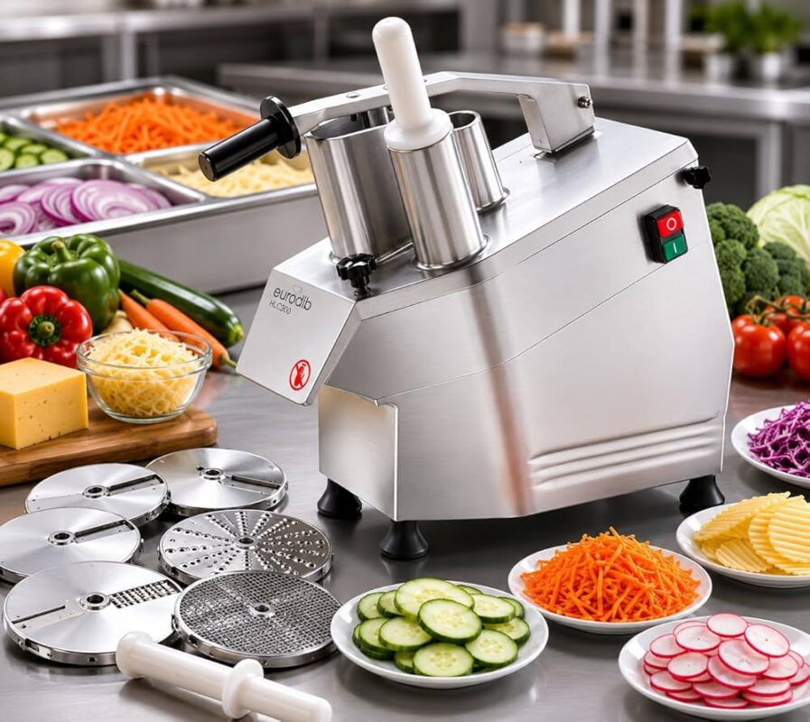 Vegetable Cutter with 5 Cutting Blades (2)